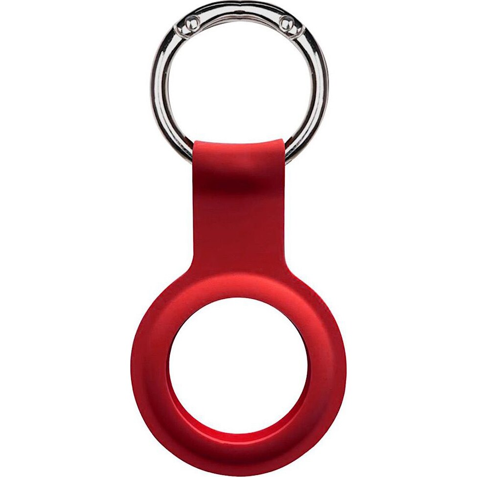 AirTag Devia Silicon Key Ring, Red