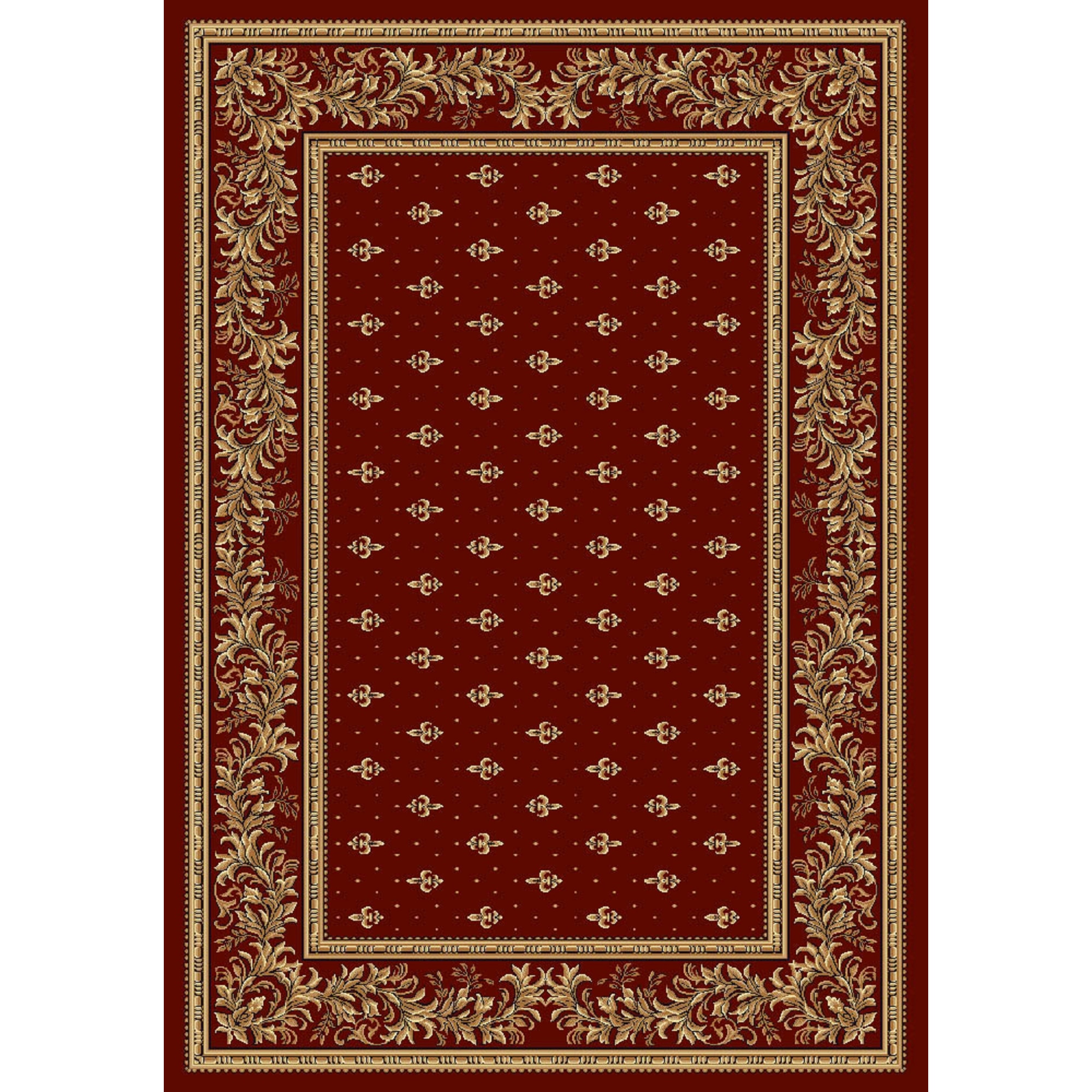 Covor, Lotos 15066, Rosu, Model Bisericesc, 200x400 cm, 1800 gr/mp