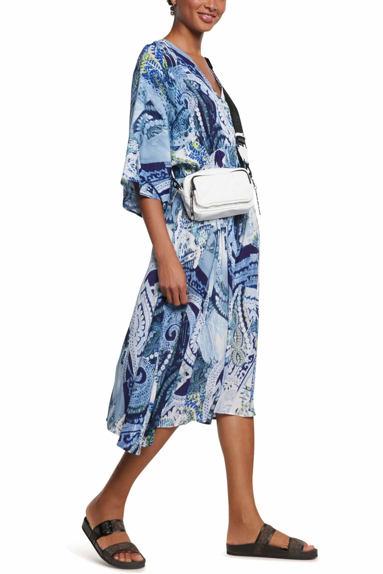 Rochie de dama, Desigual Vest Nantes, Albastru