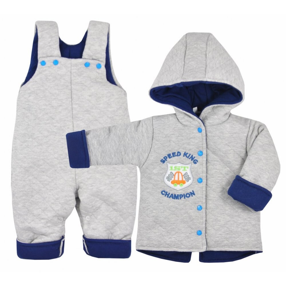 Compleu 2 piese iarna pentru baieti Koala 05-520G, Gri