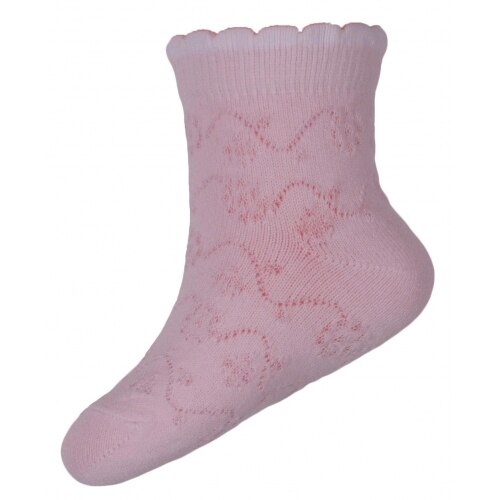 Sosete pentru fete Milusie B2207-R, Roz 6-9 luni