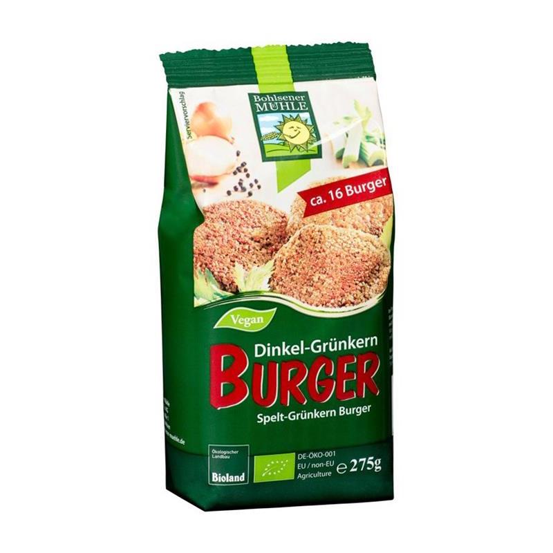 Premix pentru Burgeri cu Cereale si Grau Spelta Germinat Bio 275 grame Bohlsener Muhle