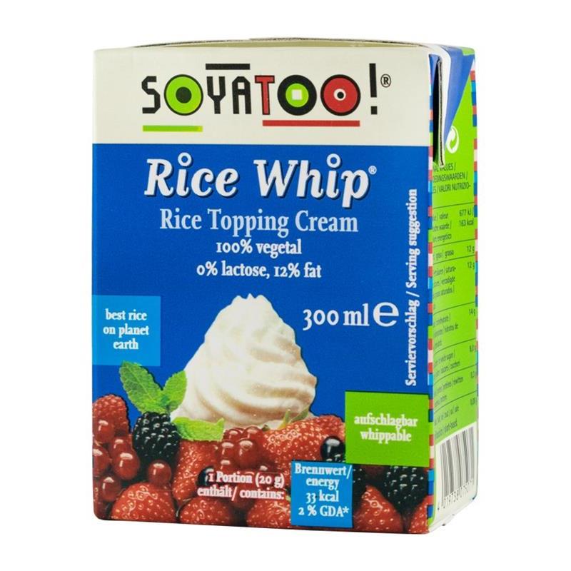 Frisca de Orez 12% Grasime 300 mililitri Soyatoo