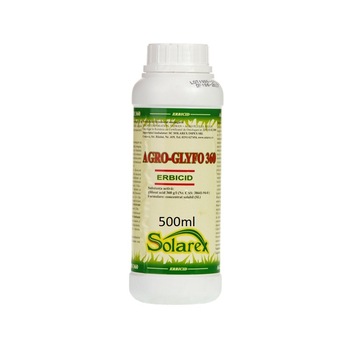 Erbicid total, Agro-glyfo green, 500ml, Solarex impex Erbicid total, Agro-glyfo green, 500ml, Solarex impex