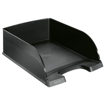Tavita Documente Leitz Jumbo Plus, A4, Plastic, Negru Tavita Documente Leitz Jumbo Plus, A4, Plastic, Negru