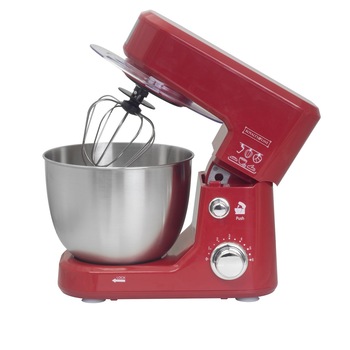 Mixer cu bol din Inox, ROYALTYLINE RL-PKM700.472.2S rosu, 4 litri, 6 trepte de viteza Mixer cu bol din Inox, ROYALTYLINE RL-PKM700.472.2S rosu, 4 litri, 6 trepte de viteza