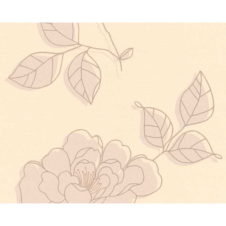 Tapet, AS Creation 569127, Bej/Metalic, 10.05 x 0.53 m