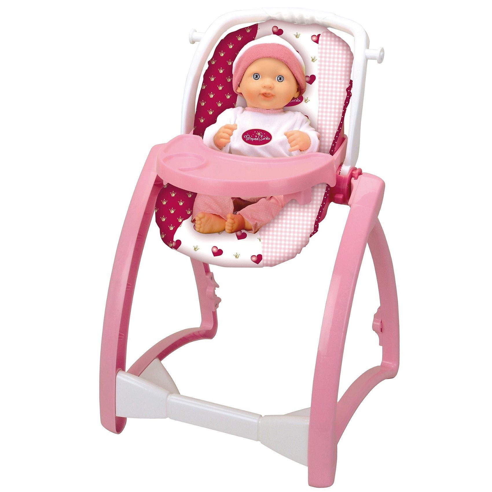 Scaun inalt 4 in 1 pentru papusi, Klein Princess Coralie