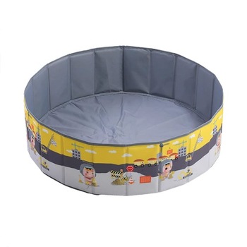 Piscina uscata pentru copii, model Constructii, 120 cm Piscina uscata pentru copii, model Constructii, 120 cm