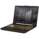 Laptop Gaming ASUS TUF F15 FX506HCB cu procesor Intel® Core™ i5-11400H, 15.6", Full HD, 144Hz, 16GB, 512GB SSD, NVIDIA® GeForce RTX™ 3050 4GB, NO os, Eclipse Gray