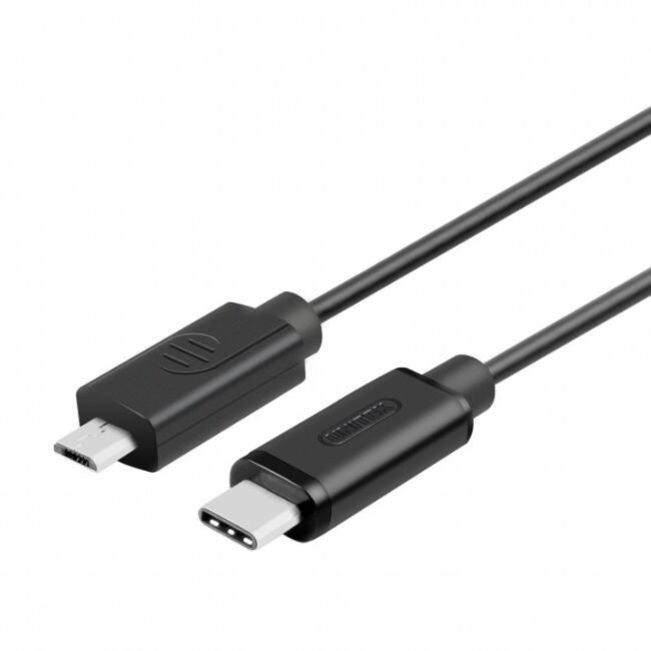 Конектор кабел Unitek USB-C към microUSB, 1 m