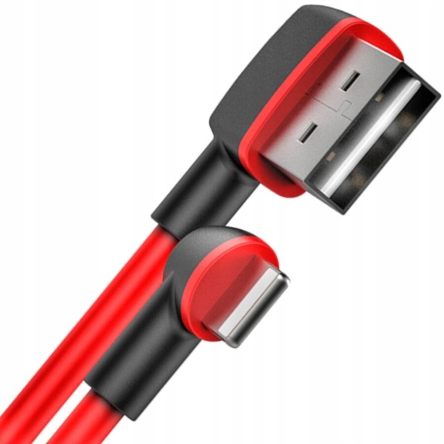 Cablu USB Lightning iPhone/iPad Unitek, Rosu/Negru, 1 m