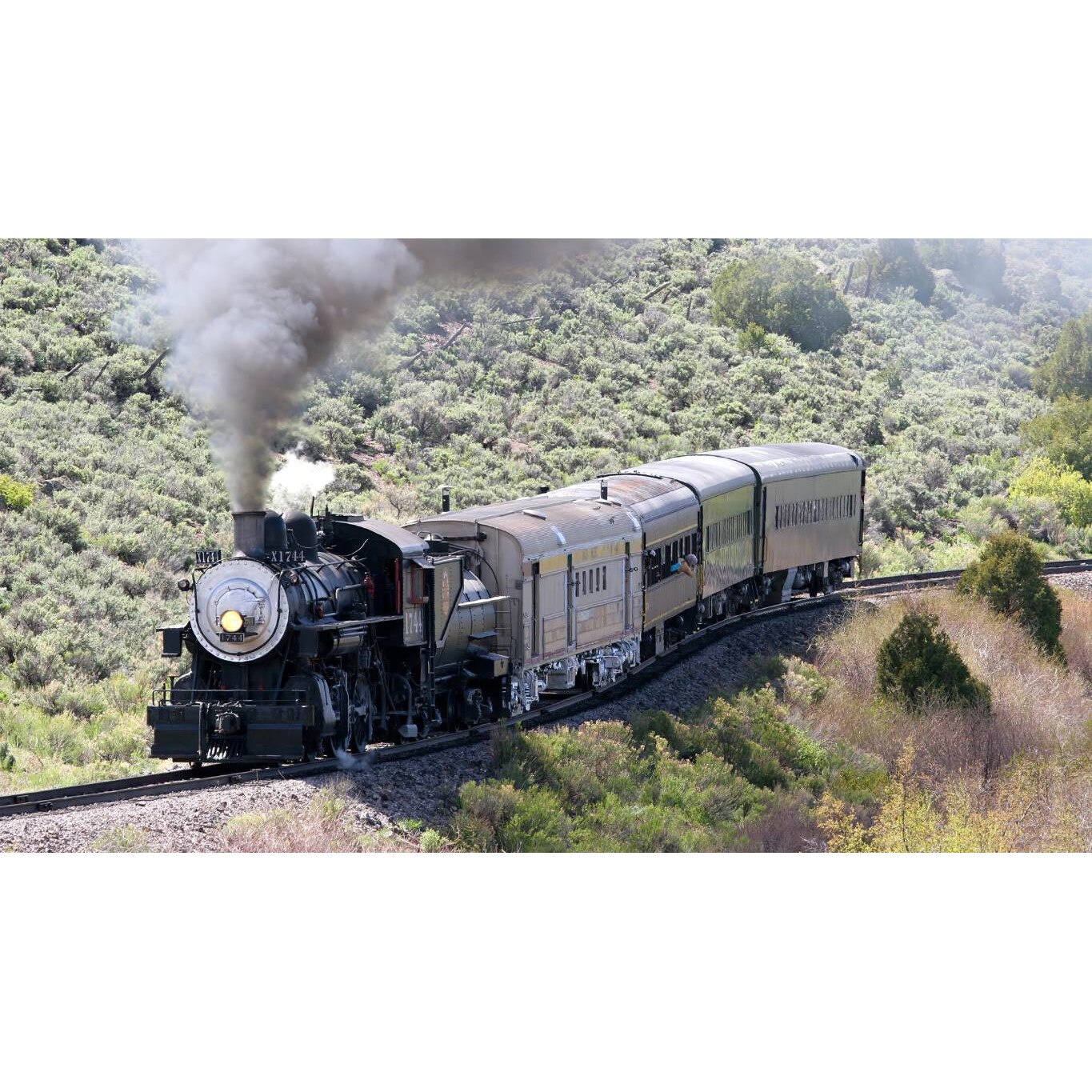 Tablou canvas 75x50 cm, Locomotive model 42