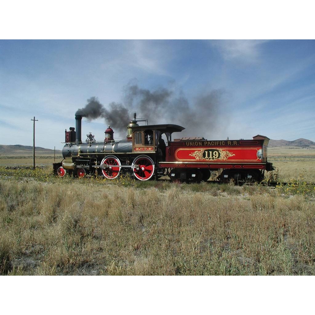 Tablou canvas 75x50 cm, Locomotive model 14