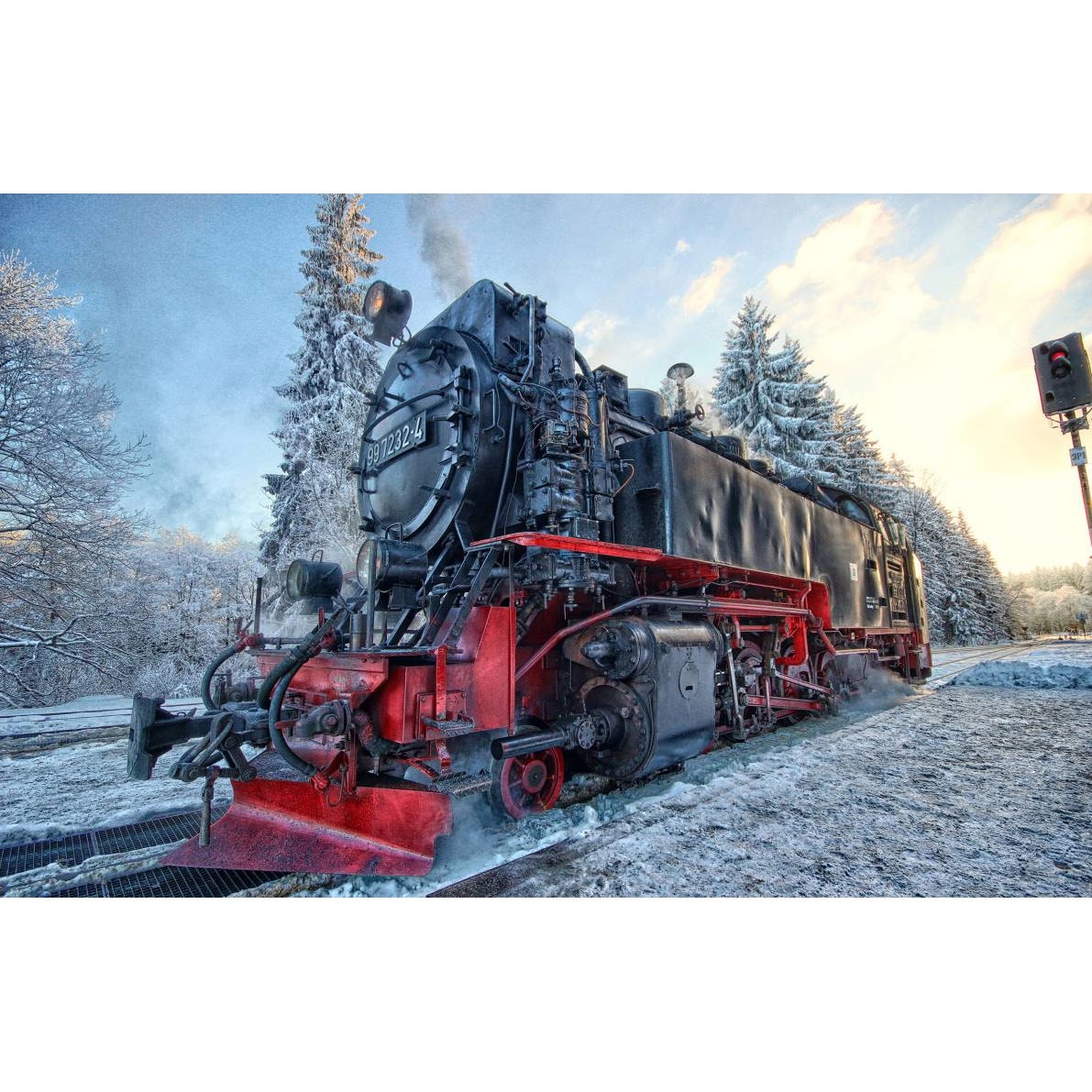 Tablou canvas 75x50 cm, Locomotive model 22
