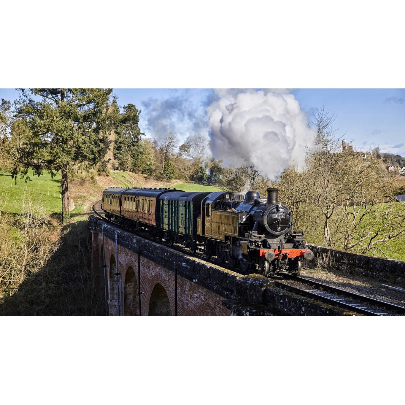 Tablou canvas 75x50 cm, Locomotive model 50