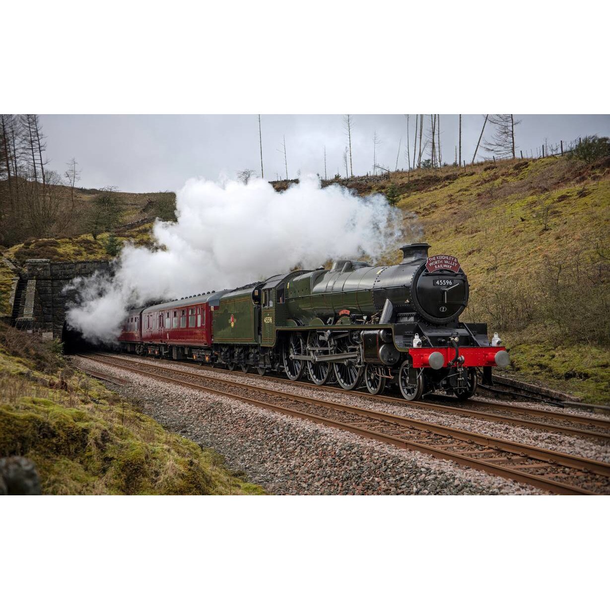 Tablou canvas 75x50 cm, Locomotive model 68