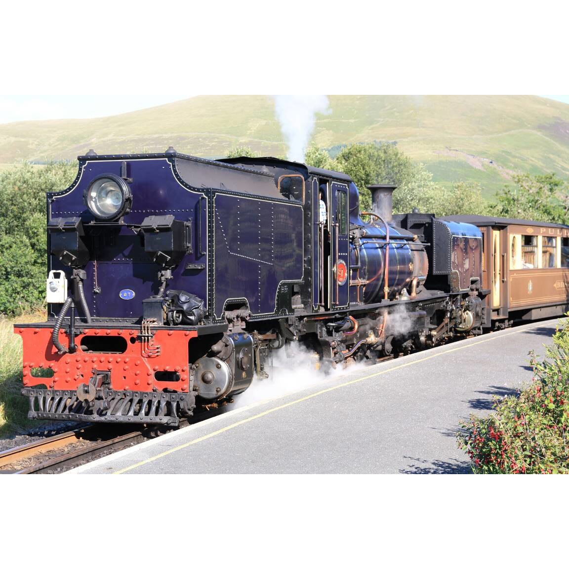 Tablou canvas 75x50 cm, Locomotive model 60