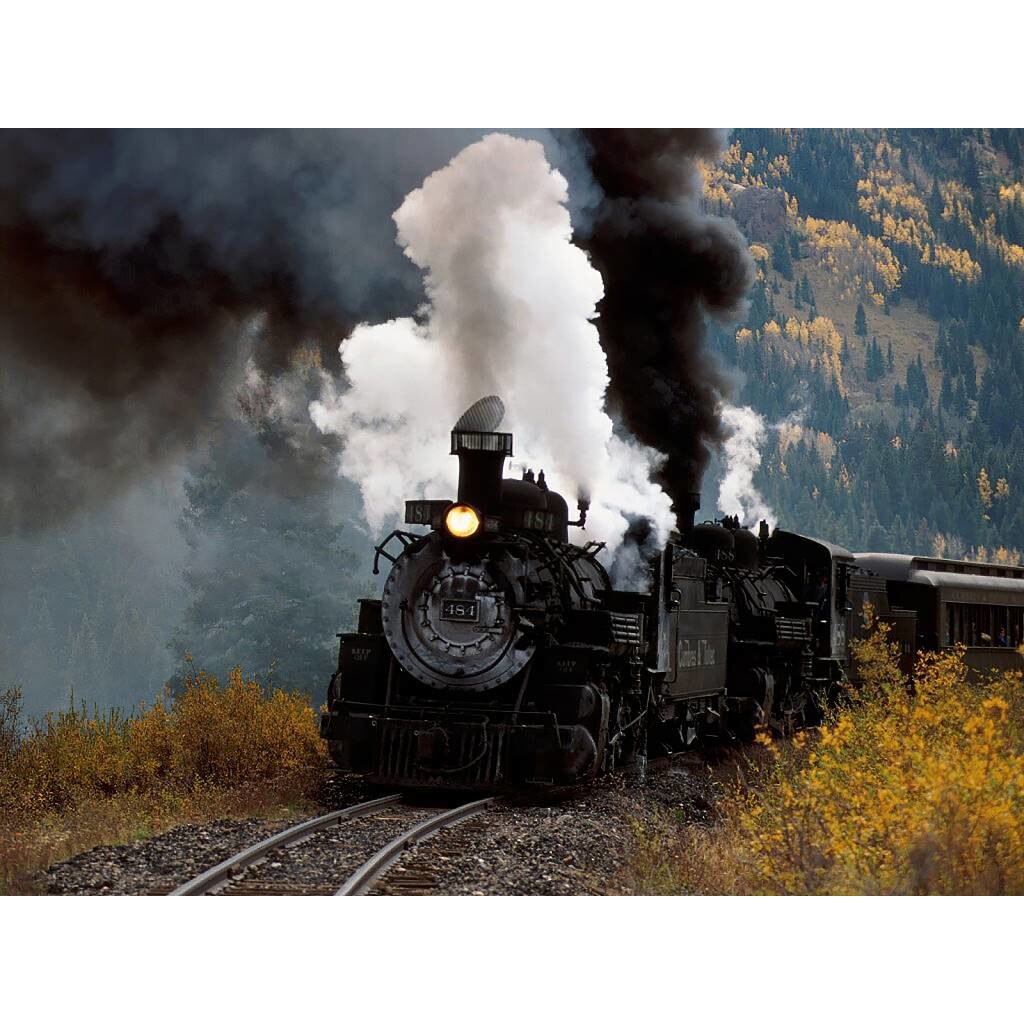 Tablou canvas 90x50 cm, Locomotive model 66