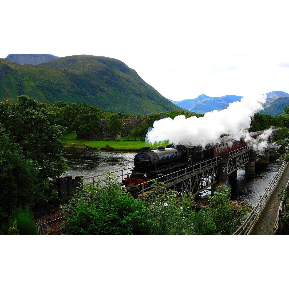 Tablou canvas 75x50 cm, Locomotive model 39