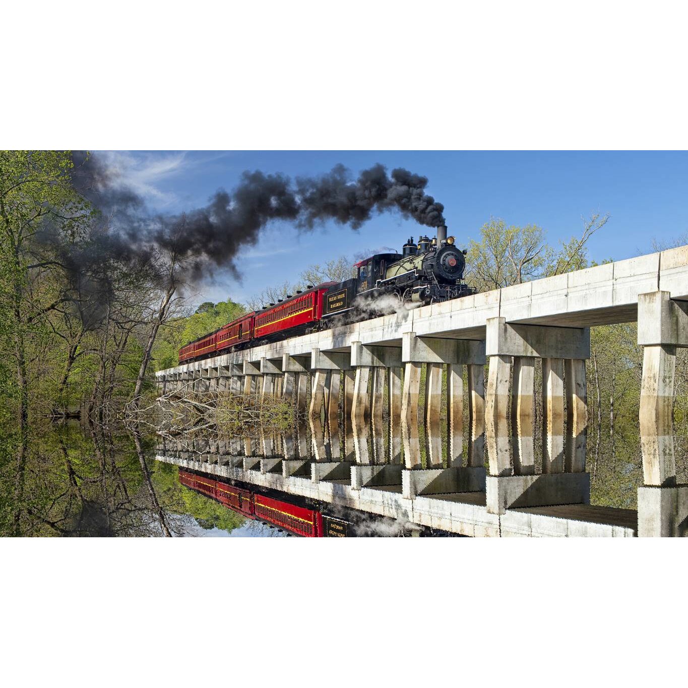 Tablou canvas 75x50 cm, Locomotive model 54