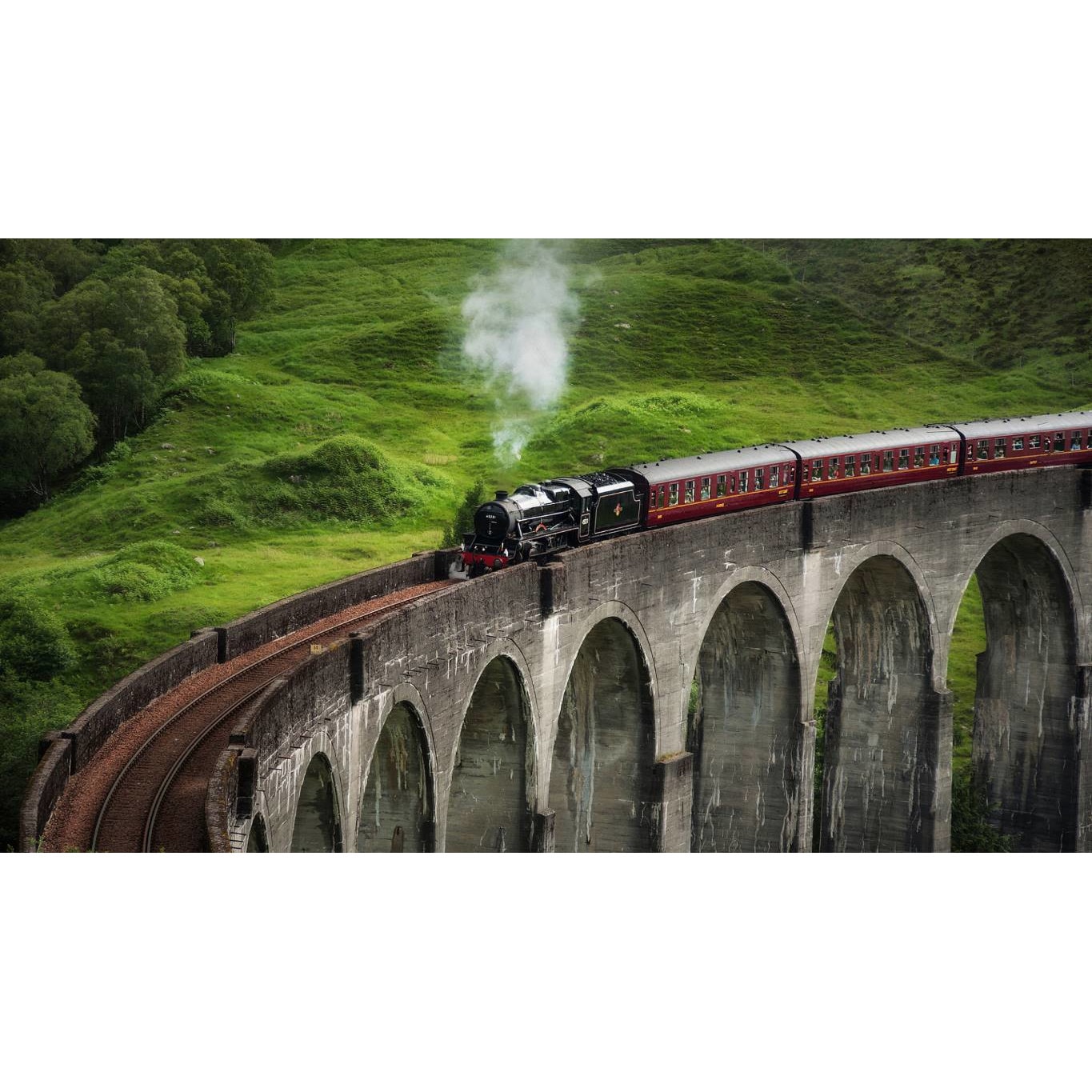 Tablou canvas 75x50 cm, Locomotive model 88