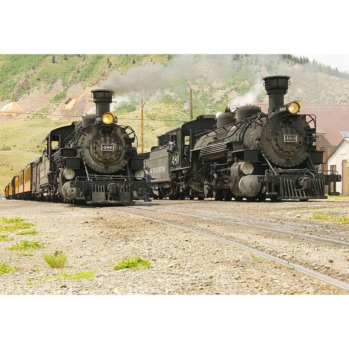 Tablou canvas 75x50 cm, Locomotive model 33