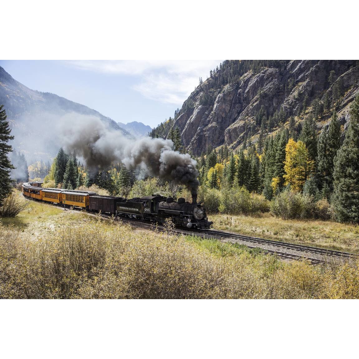 Tablou canvas 90x50 cm, Locomotive model 4