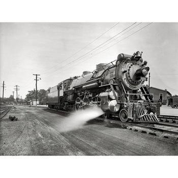 Tablou canvas 75x50 cm, Locomotive model 84 Tablou canvas 75x50 cm, Locomotive model 84