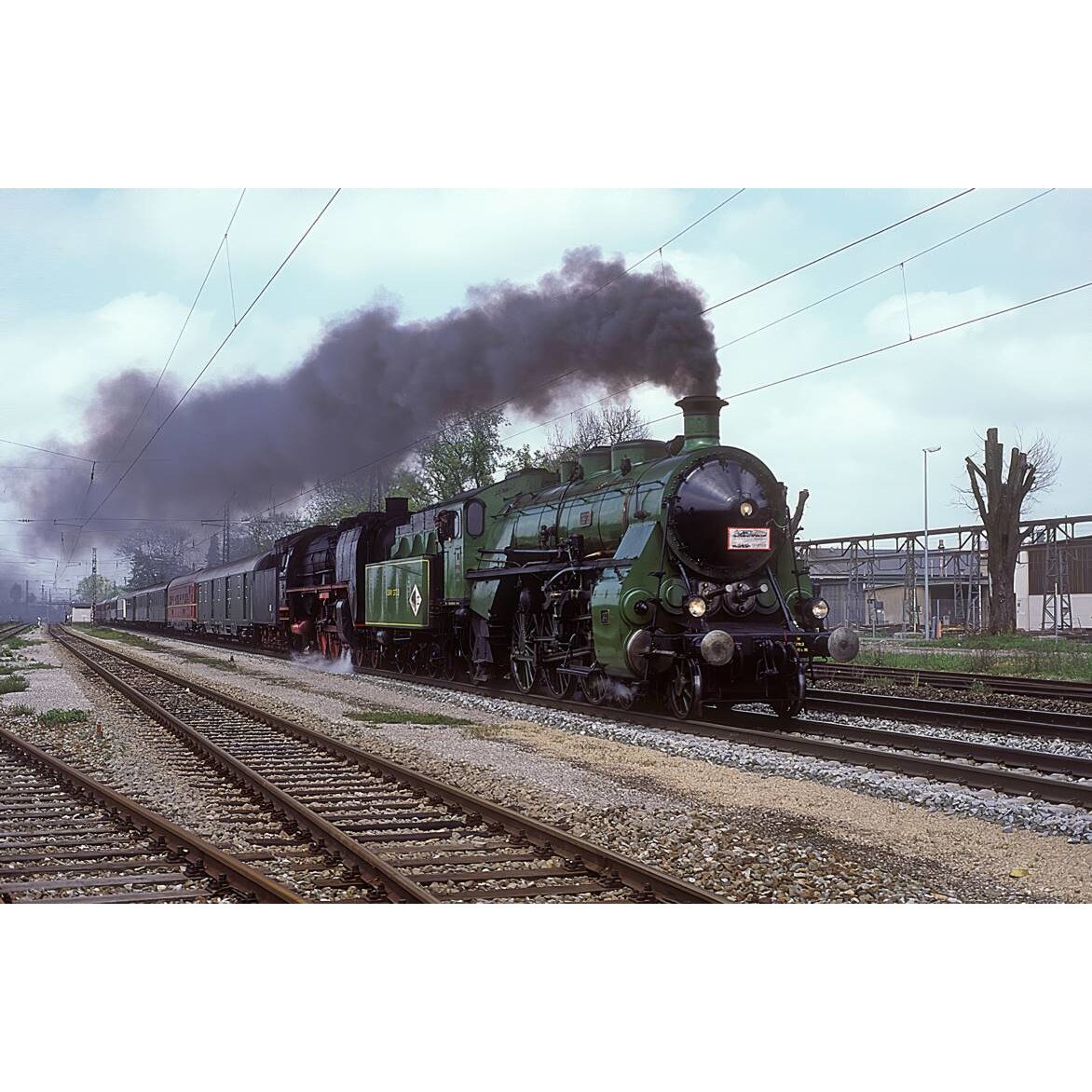 Tablou canvas 75x50 cm, Locomotive model 79