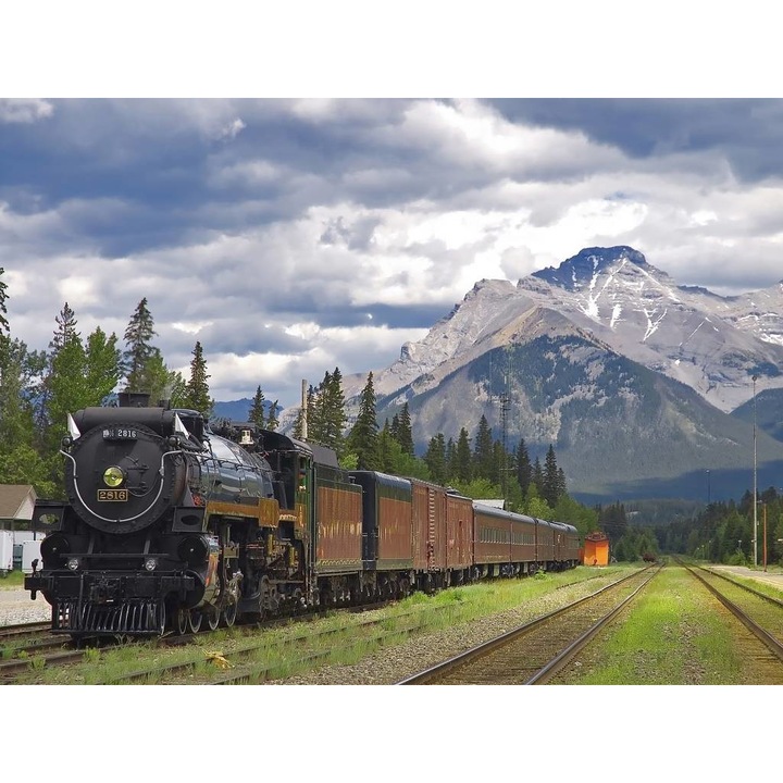 Картина на канава 90х50 см Локомотив модел 95г