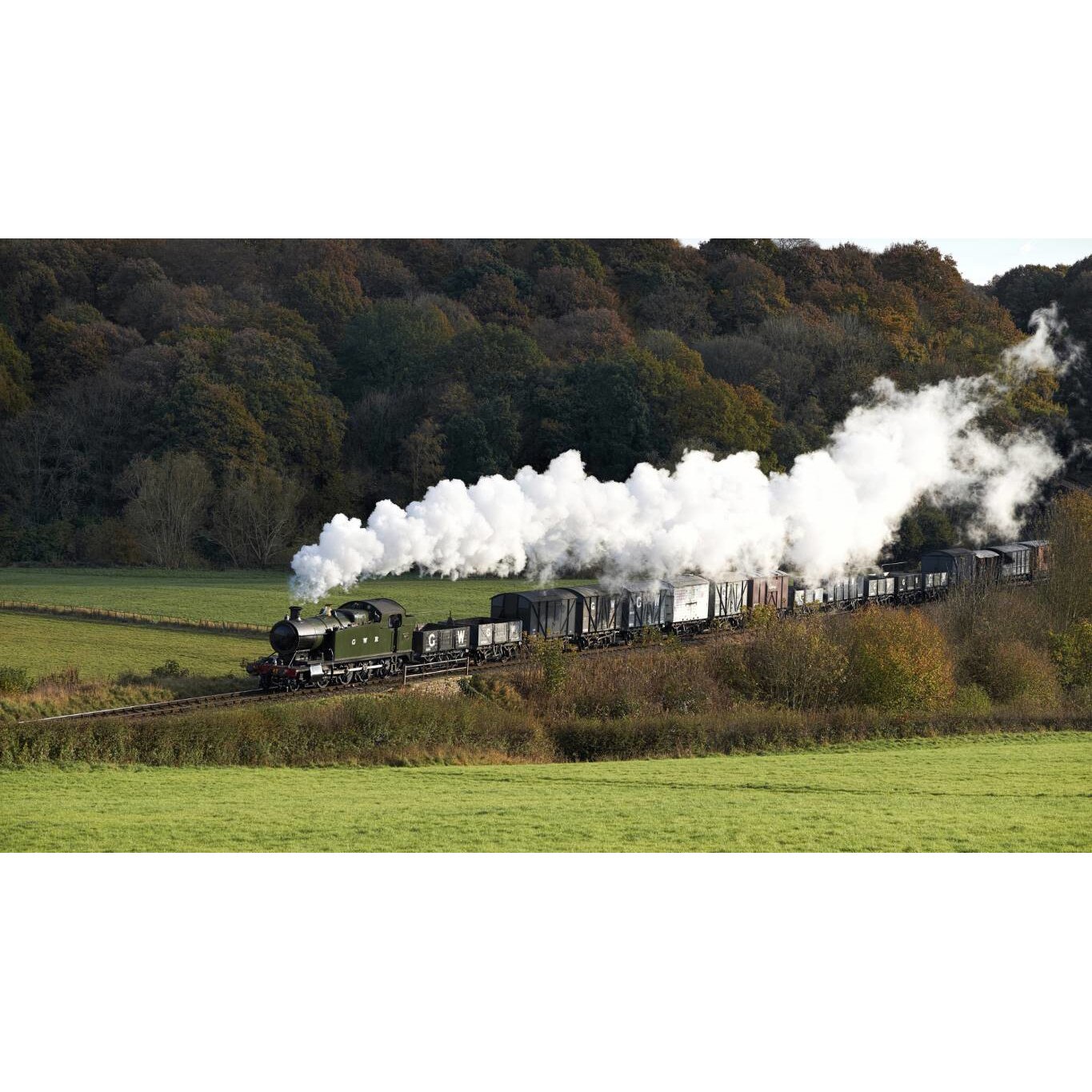 Tablou canvas 75x50 cm, Locomotive model 91