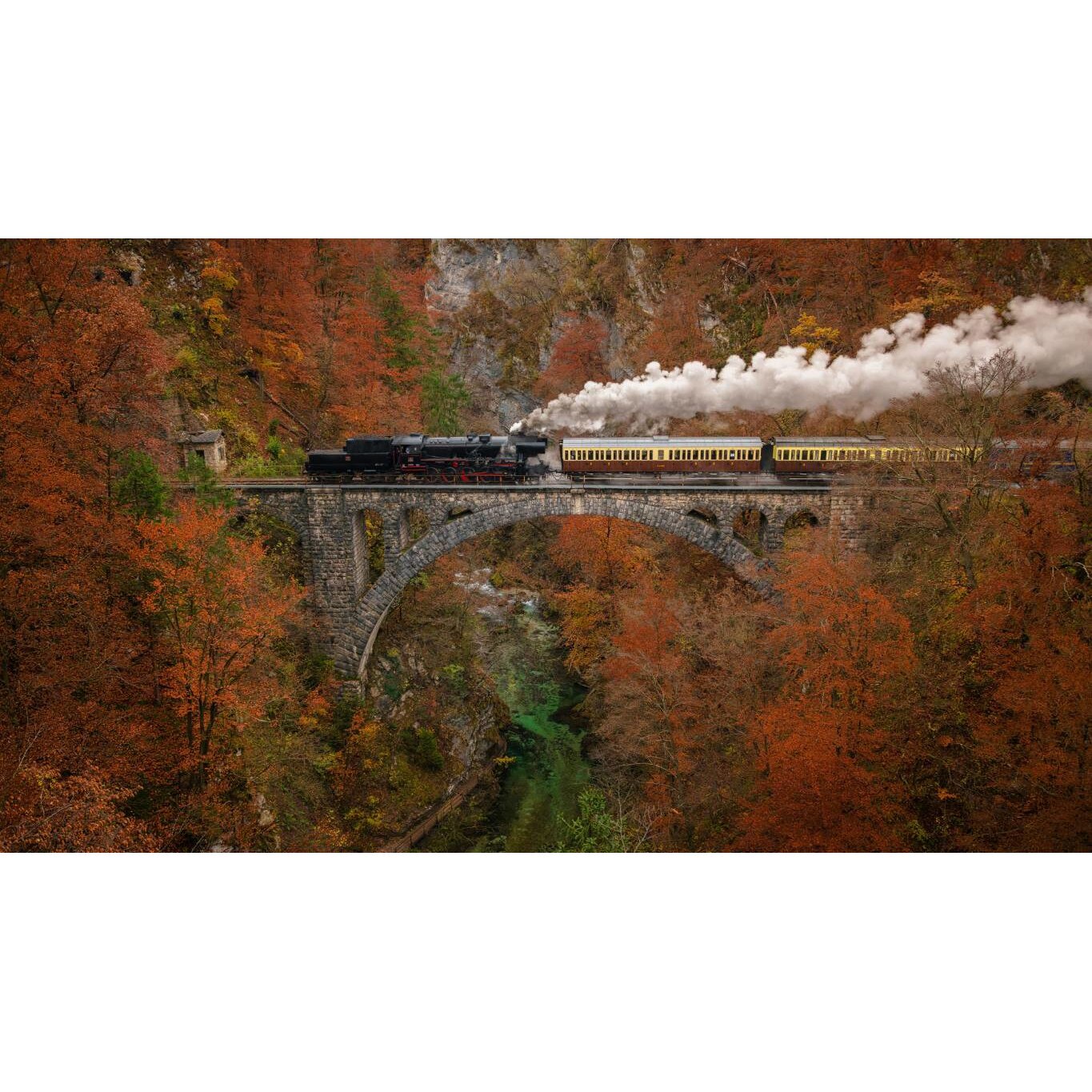 Tablou canvas 75x50 cm, Locomotive model 17