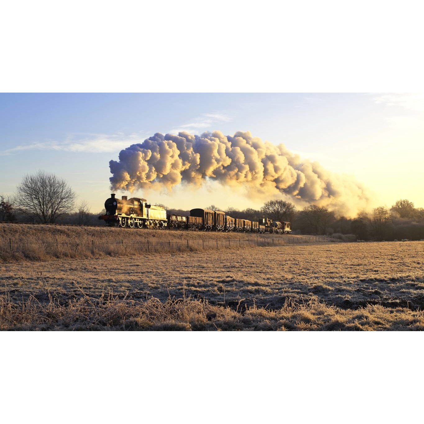 Tablou canvas 75x50 cm, Locomotive model 104