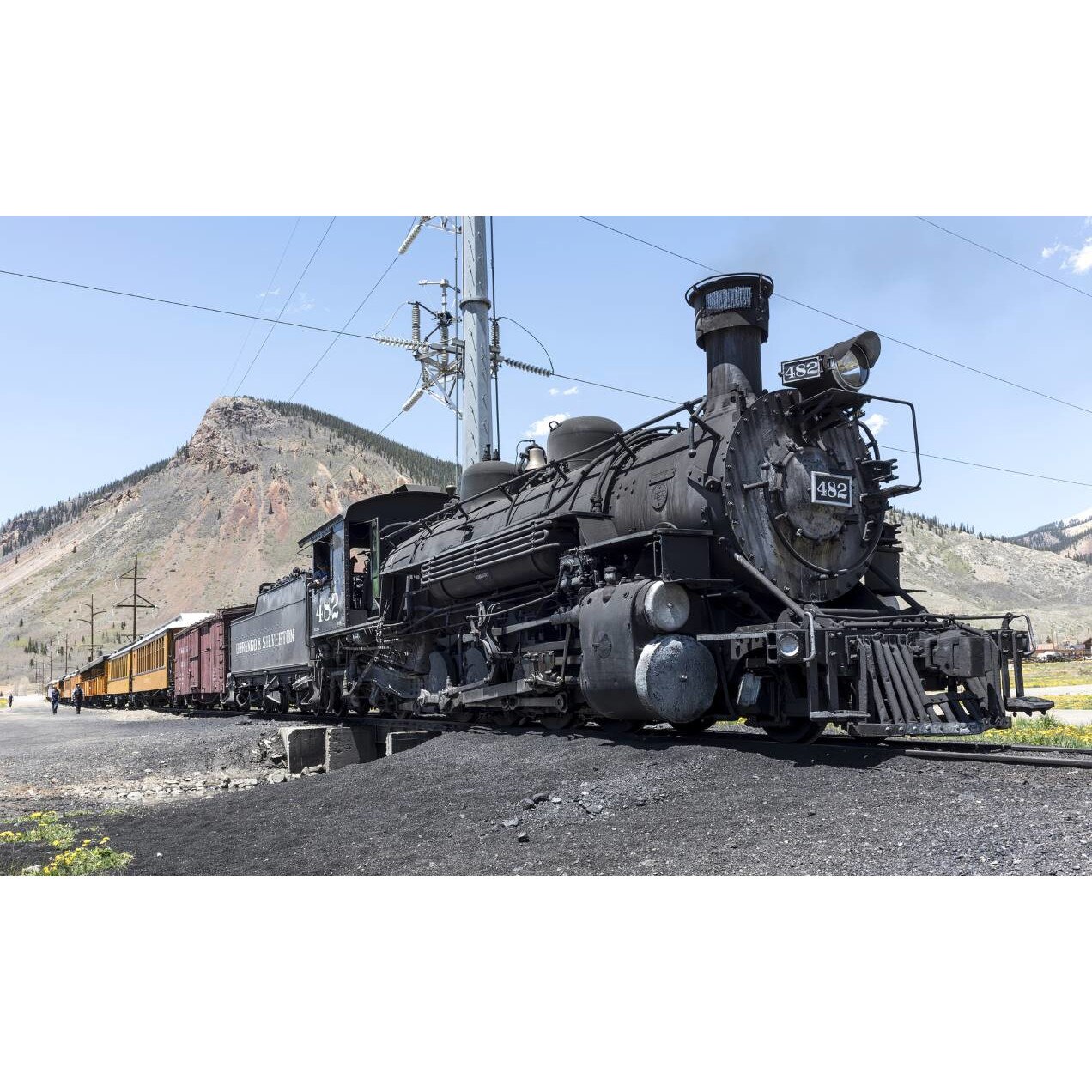 Tablou canvas 75x50 cm, Locomotive model 112