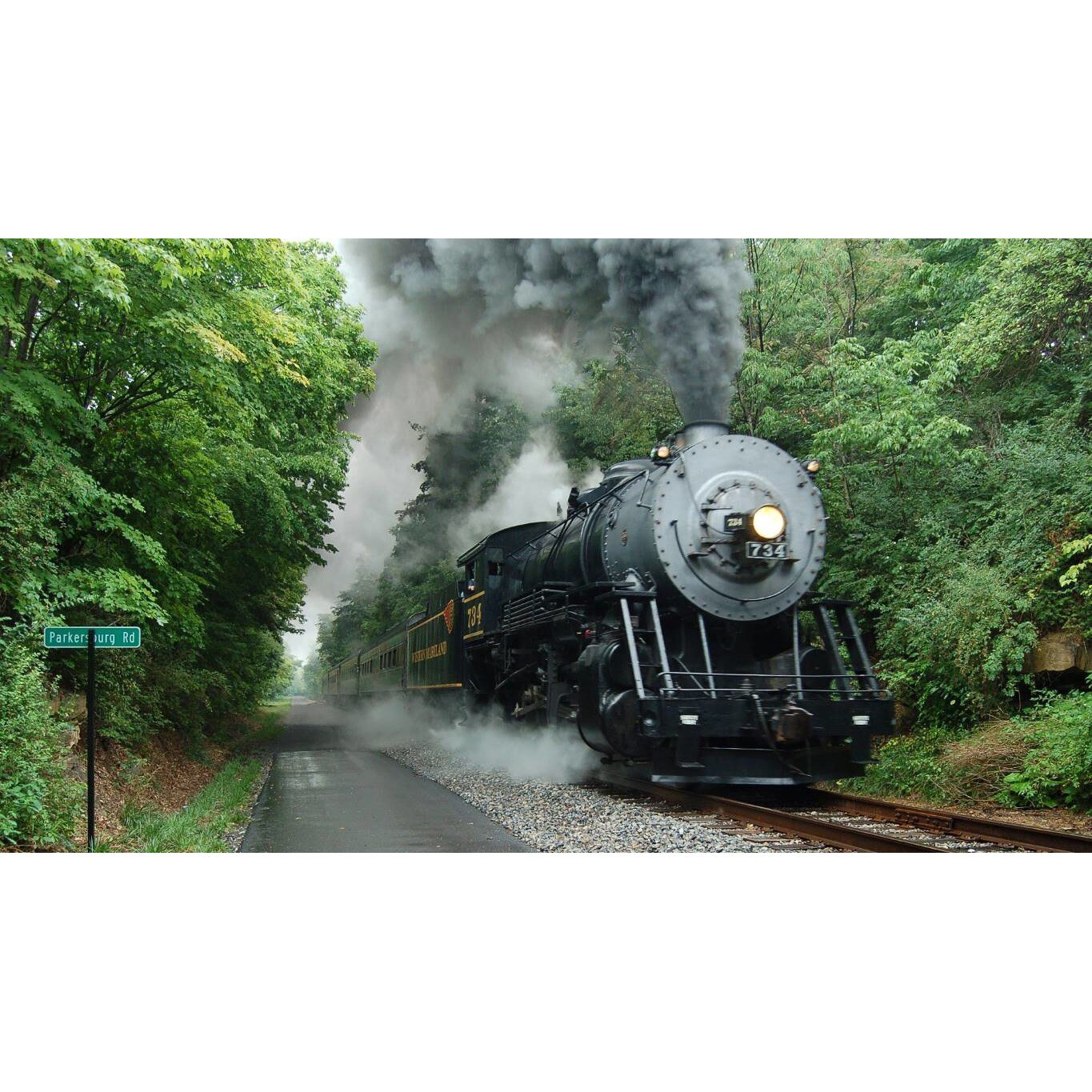 Tablou canvas 90x50 cm, Locomotive model 27