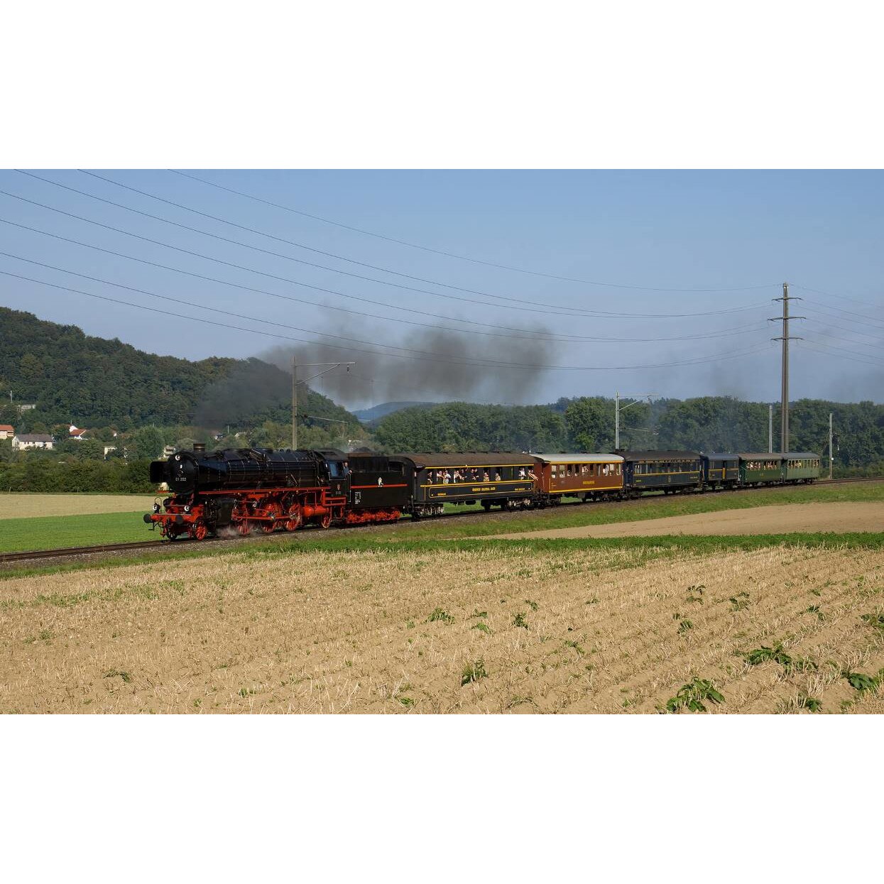 Tablou canvas 90x50 cm, Locomotive model 98