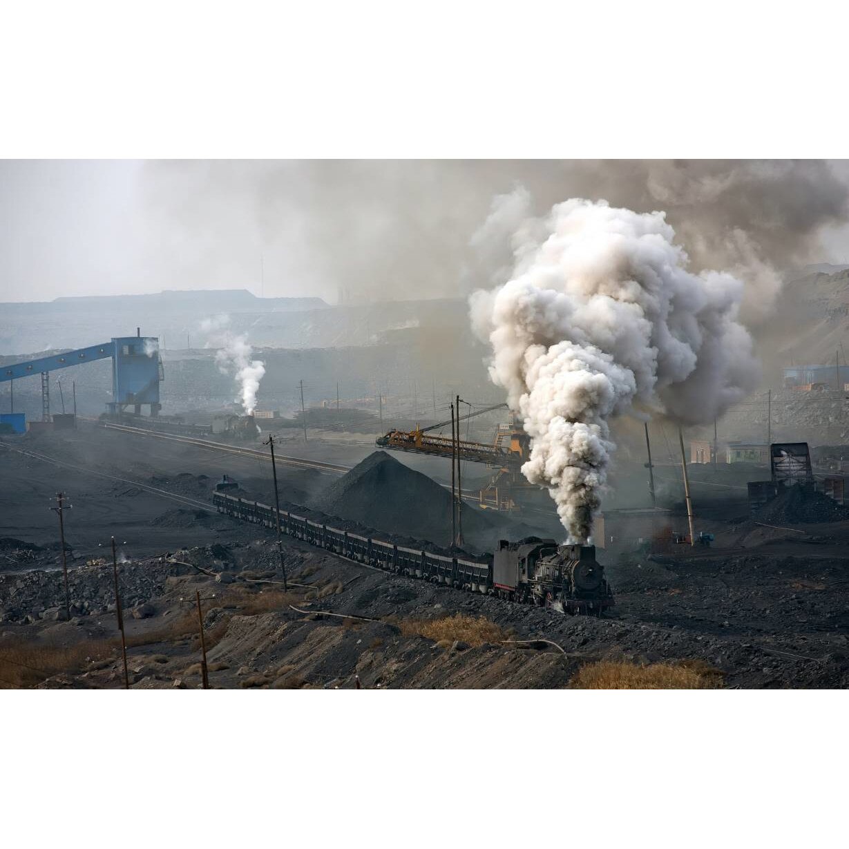 Tablou canvas 75x50 cm, Locomotive model 152