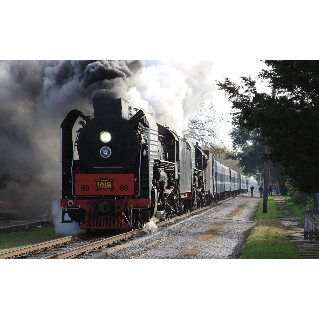 Tablou canvas 90x50 cm, Locomotive model 162