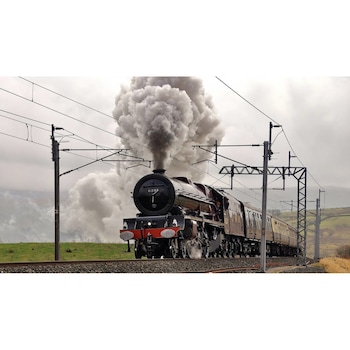 Tablou canvas 75x50 cm, Locomotive model 177 Tablou canvas 75x50 cm, Locomotive model 177