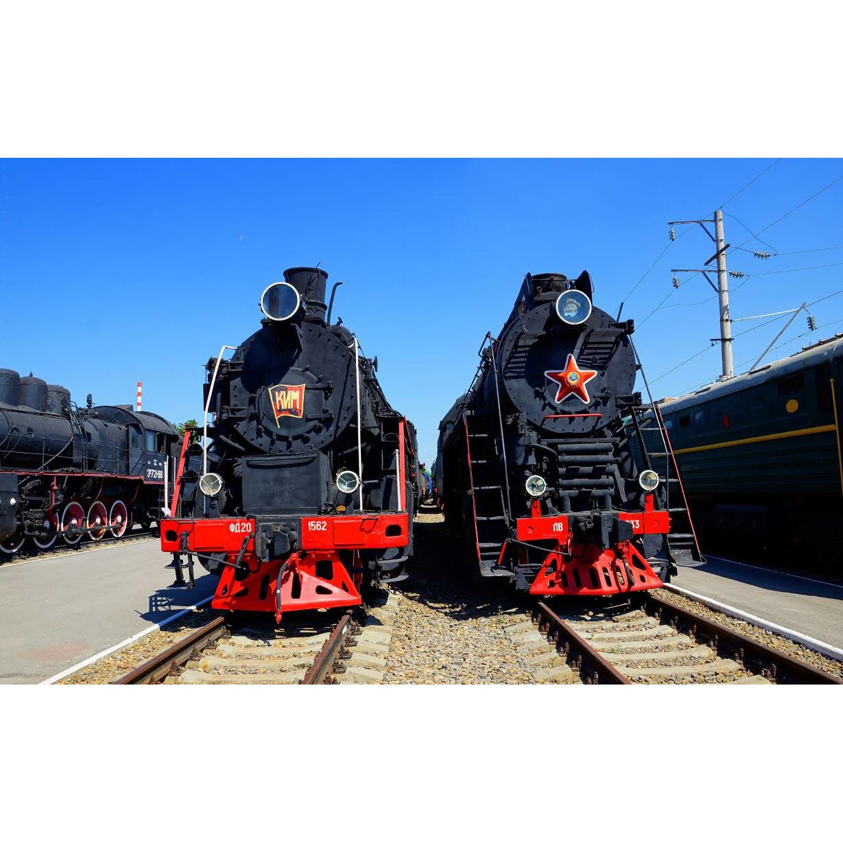 Tablou canvas 75x50 cm, Locomotive model 118