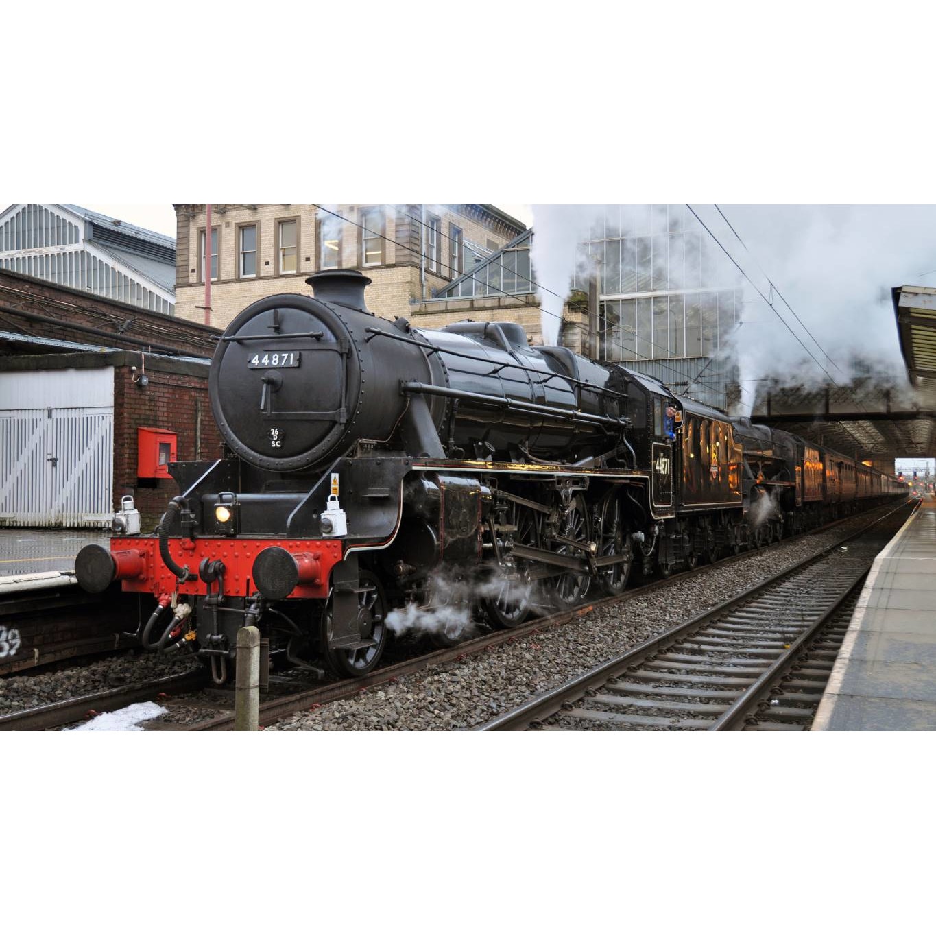 Tablou canvas 75x50 cm, Locomotive model 126