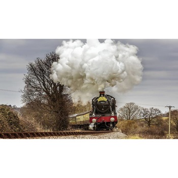 Tablou canvas 75x50 cm, Locomotive model 139 Tablou canvas 75x50 cm, Locomotive model 139