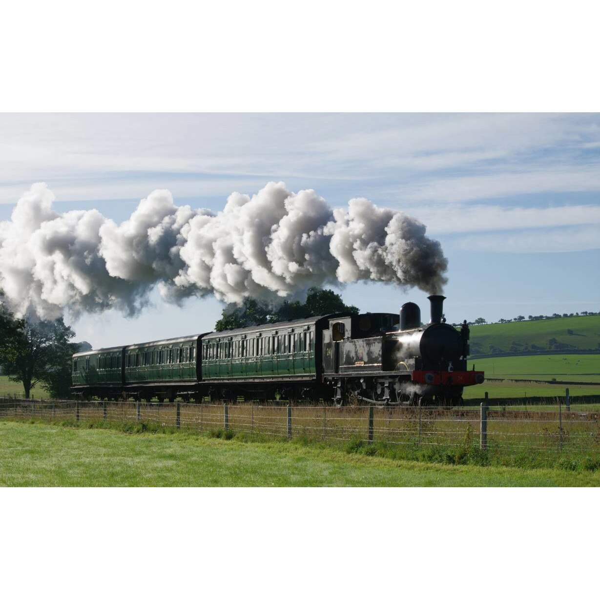 Tablou canvas 75x50 cm, Locomotive model 165