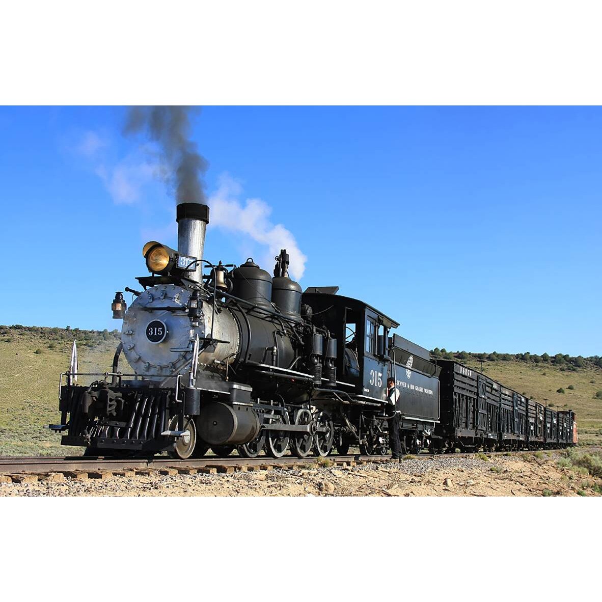 Tablou canvas 75x50 cm, Locomotive model 182