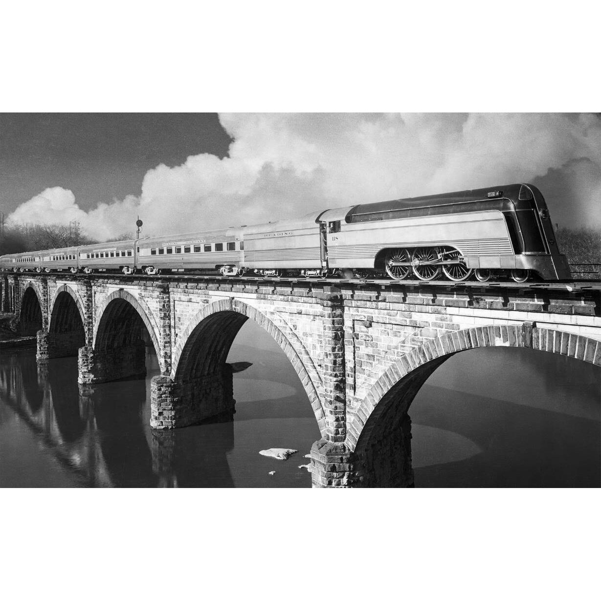 Tablou canvas 75x50 cm, Locomotive model 161