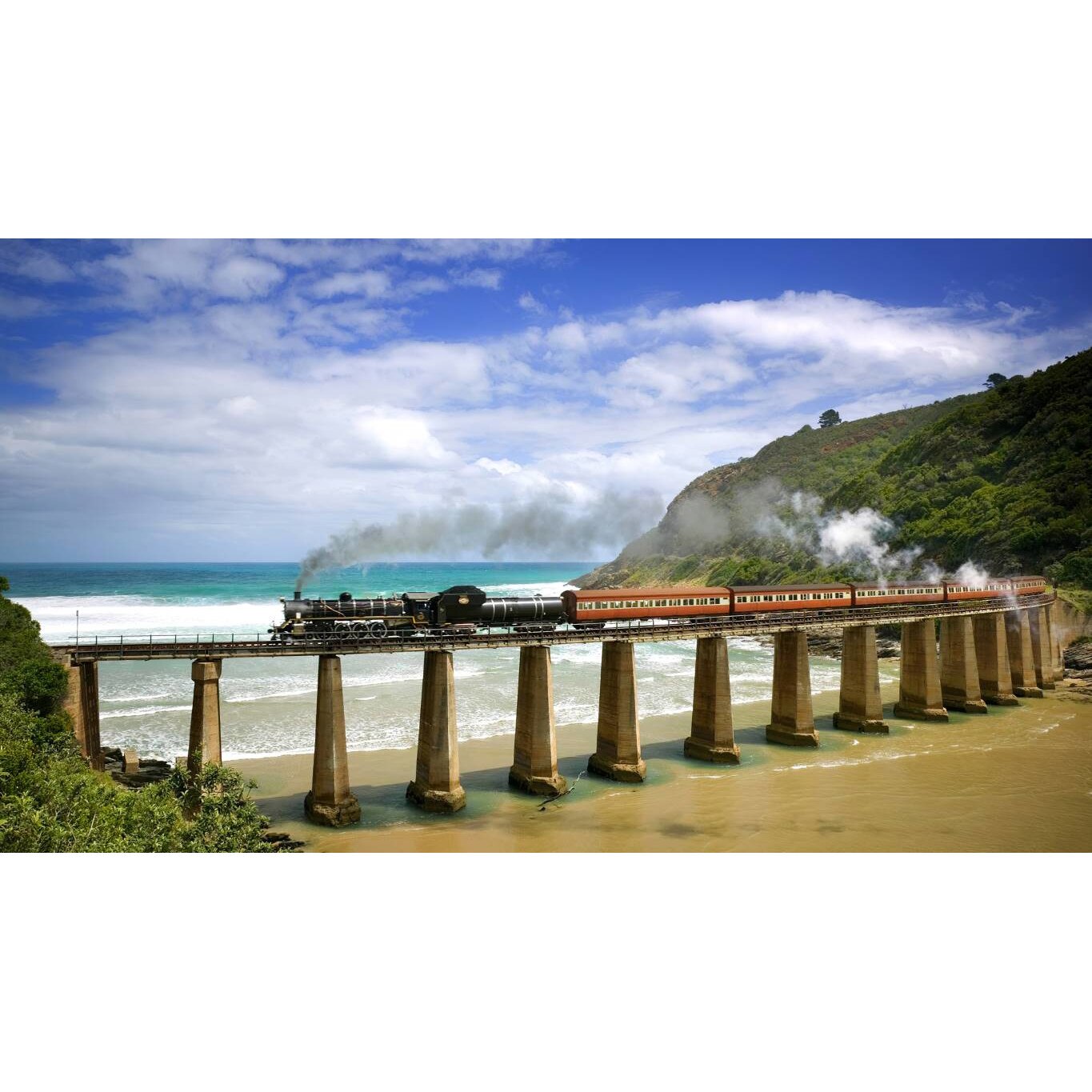 Tablou canvas 90x50 cm, Locomotive model 172