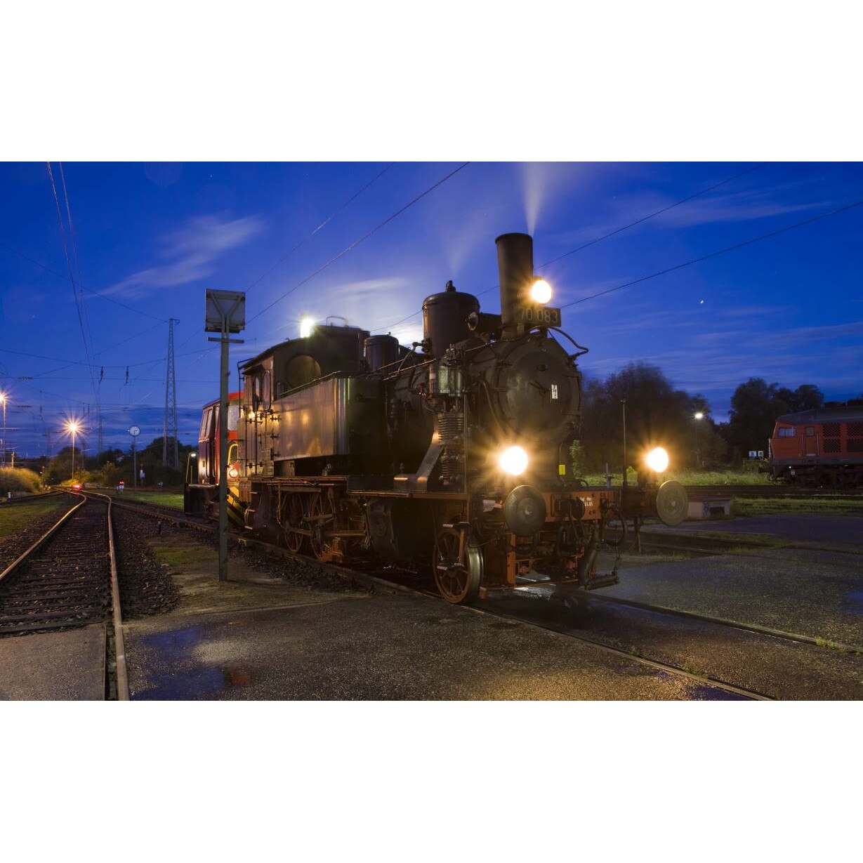 Tablou canvas 75x50 cm, Locomotive model 149