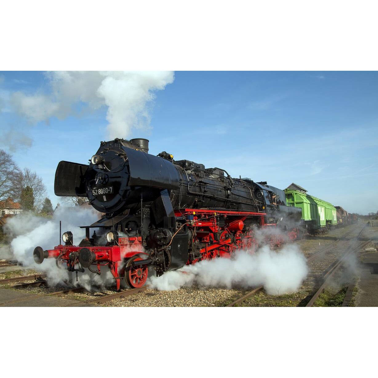 Tablou canvas 75x50 cm, Locomotive model 159