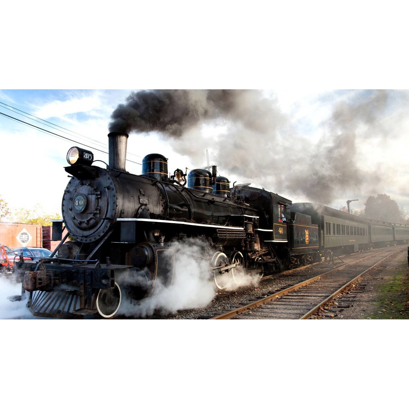 Tablou canvas 75x50 cm, Locomotive model 189